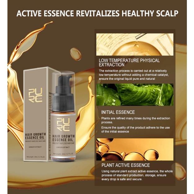 頭髮護理生姜噴霧修護幹枯斷裂毛躁 柔順蓬松光澤 生姜精華液-細節圖2