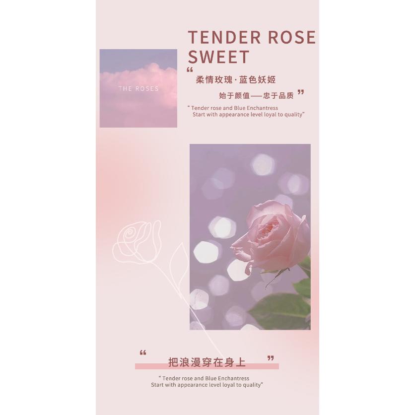 @台灣現貨寄出 小城伊香 新品 柔情藍色妖姬淡香水玫瑰香水 持久淡香 女士 學生 小衆清新 自然持久淡香-細節圖7
