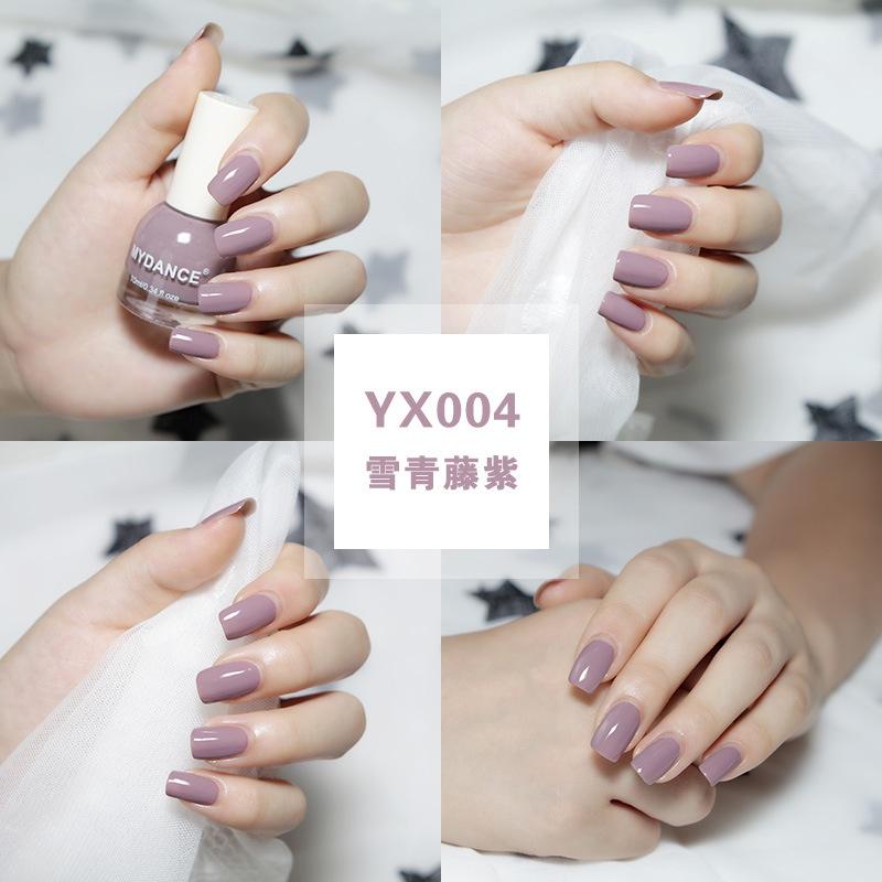 台灣現貨 速乾指甲油 (YX1-YX40) 快乾免烤燈 平價 油性指甲油 持久速乾 不可撕 彩妝 網紅爆款 護甲油-細節圖5