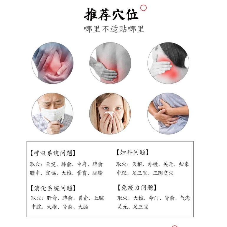 三伏貼 三九貼 冬治夏病 盒裝30貼 春養肝 夏養心 秋養肺 冬養腎 艾草 艾葉 穴位貼-細節圖4