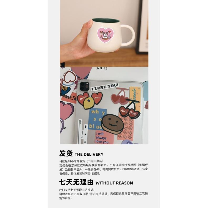 台灣現貨 鬼滅之刃 防水貼紙 50/100張不重複 裝飾 文具 行李箱貼紙 筆電貼紙 炭治郎 彌豆子 善逸-細節圖6