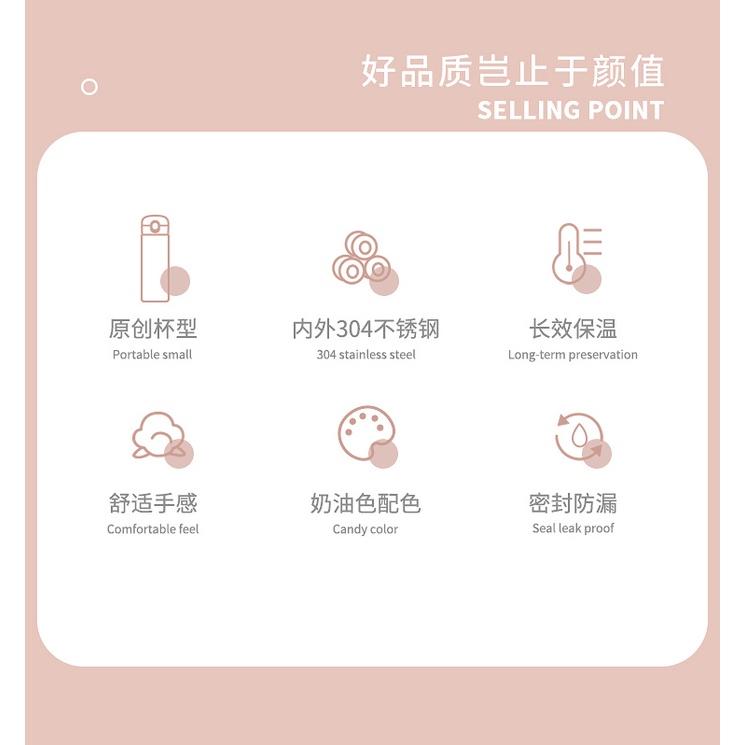 台灣現貨 彈蓋保溫瓶 彈跳蓋保溫杯 380ml 304不鏽鋼保溫瓶 保溫瓶 保溫杯 隨行杯 輕量不鏽鋼保溫瓶-細節圖8