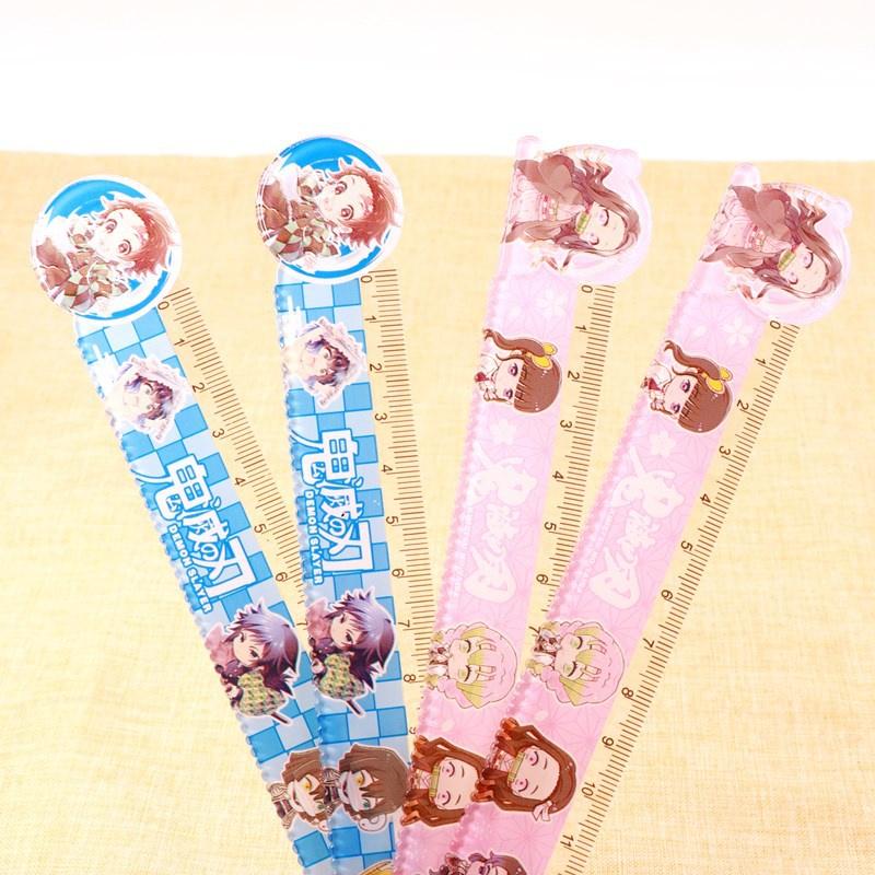 台灣現貨 鬼滅之刃 直尺 尺 鬼滅尺 學生直尺 直尺 文具 15公分 學生用品 文具用品-細節圖2