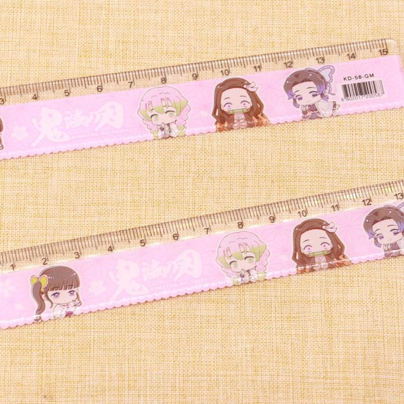 台灣現貨 鬼滅之刃 直尺 尺 鬼滅尺 學生直尺 直尺 文具 15公分 學生用品 文具用品-細節圖4