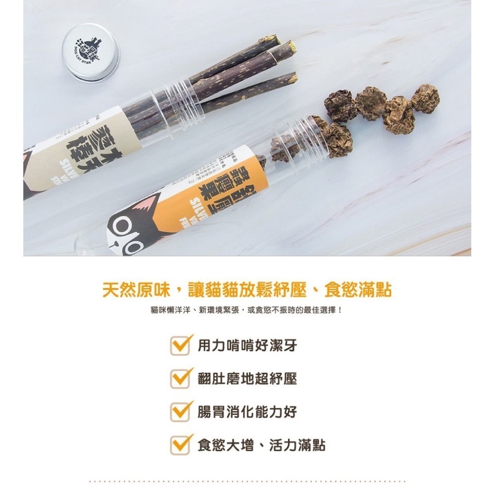 「玩水養蝦人」汪喵星球 貓薄荷 木天蓼 蟲癭果 貓草 貓薄荷棒棒 野生天然 咬咬潔牙 乾貓草 貓咪紓壓 磨牙玩具-細節圖5