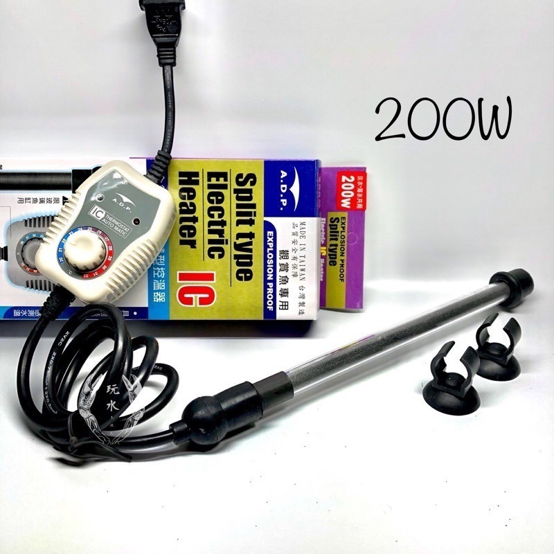 「玩水養蝦人」迷你加溫棒 ADP 極短超迷你控溫器 加溫設備 恆溫 控溫 水族 加溫棒 加溫器 加溫 加熱 石英管-細節圖5