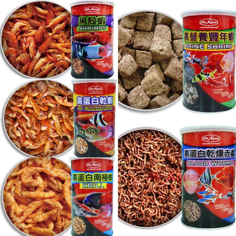 「玩水養蝦人」黑殼蝦 赤蟲 豐年蝦 乾蝦 南極蝦 Mr.Apuq 水族先生 孔雀魚 飼料 龍魚 烏龜 增艷 羅漢 大型魚-細節圖2