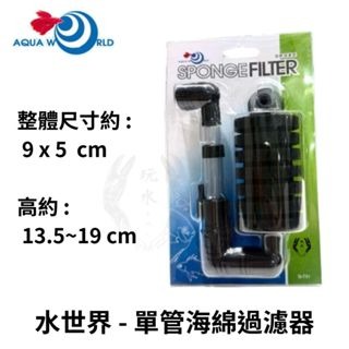 單管 過濾器-水世界