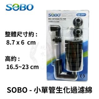 單管 過濾器-SOBO