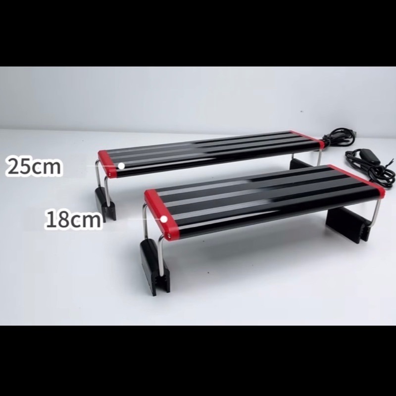 「玩水養蝦人」全光譜燈 USB 小螃蟹 增豔燈 LED 跨燈 水族燈 觀賞魚 薄型 美觀 節能省電 魚缸燈 高亮度-細節圖2