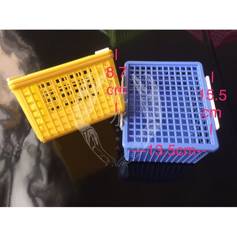 「玩水養蝦人」塑膠隔離盒 自浮式 螯蝦隔離 魚蝦隔離 塑膠籃 繁殖 隔離 飼育箱 隔離盒 產子盒 孔雀魚 螯蝦-細節圖2