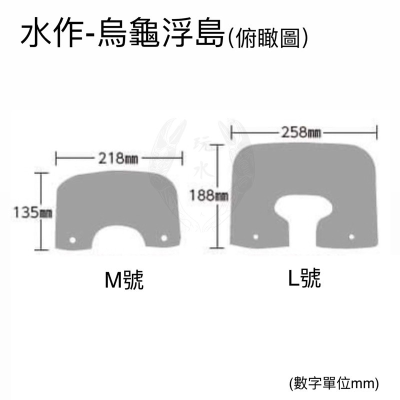 「玩水養蝦人」烏龜浮島 水作Suisaku 日本 浮台 自浮 曬台 爬台 兩棲 烏龜 曬背 躲藏 澤龜 水龜 角蛙-細節圖3