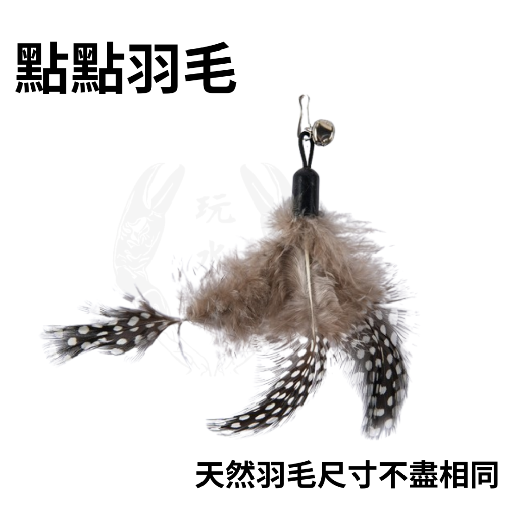 「玩水養蝦人」逗貓棒替換頭 羽毛替換頭 貓咪逗貓棒 逗貓棒 逗貓 羽毛 寵物玩具 貓玩具 寵物用品 寵物配件-規格圖5
