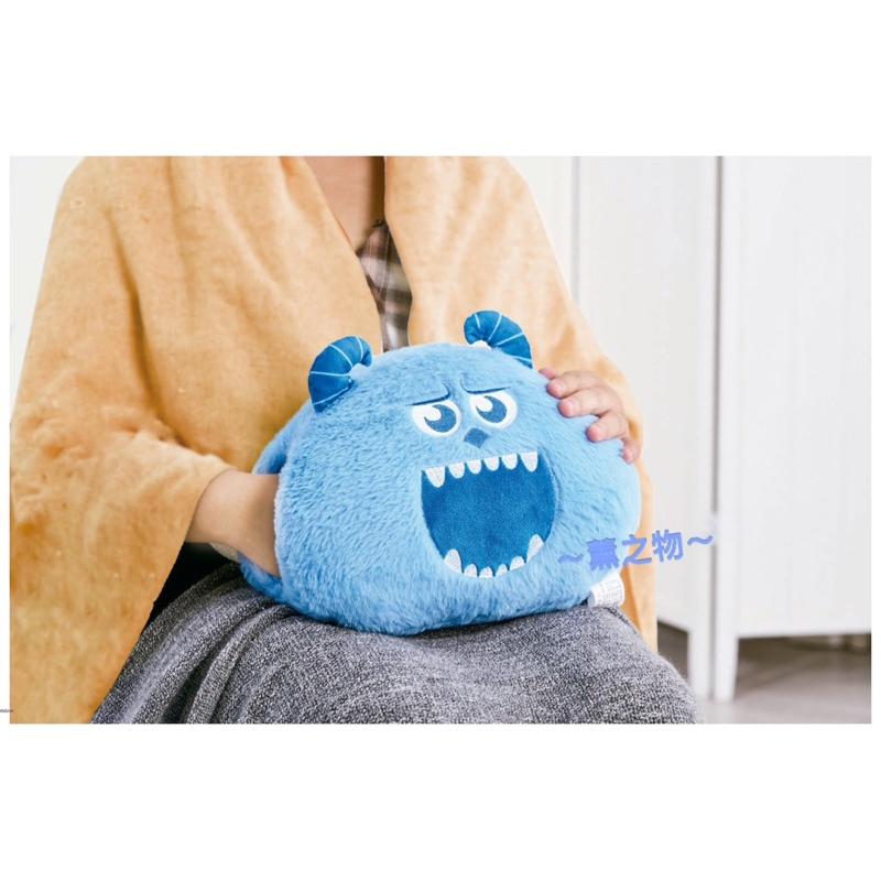 ～薰之物～💯附發票 夢時代 來店禮 怪獸電力公司 暖手枕 毛怪 怪可愛的暖手枕 統一時代百貨 皮克斯 迪士尼 抱枕 靠枕-細節圖3