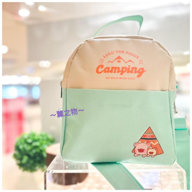 ～薰之物～夢時代 來店禮 LuLu The Piggy 罐頭豬 後背包 小背包 萌萌踏青小背包 背包 保溫袋 保冰袋-細節圖5