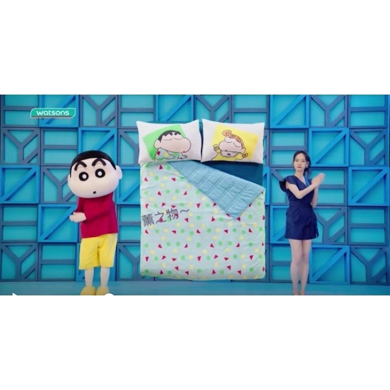 ～薰之物～💯附發票 屈臣氏 玩具總動員 蠟筆小新 再睡一覺寢具組 寢具組 床包組 床包 寢具 床罩 涼被 冰絲涼被 涼感-細節圖6