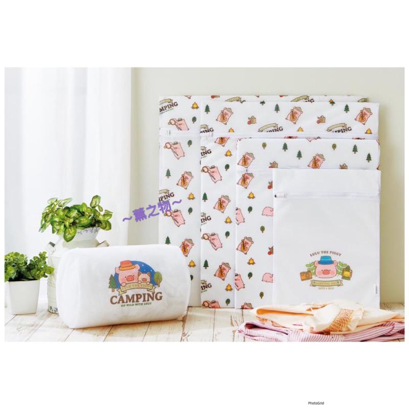 ～薰之物～ 夢時代 來店禮 LuLu The Piggy 罐頭豬 洗衣袋 洗衣袋五入組 收納袋 萌萌洗衣袋五入組 旅行袋-細節圖3