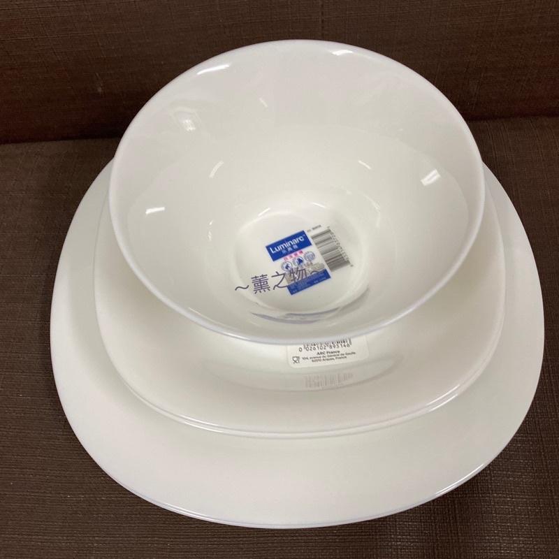 ～薰之物～💯附發票 🇫🇷 法國 弓箭 Luminarc 樂美雅 光影沙拉碗盤6件組 6件組 碗盤組 餐具 餐盤 深盤-細節圖2