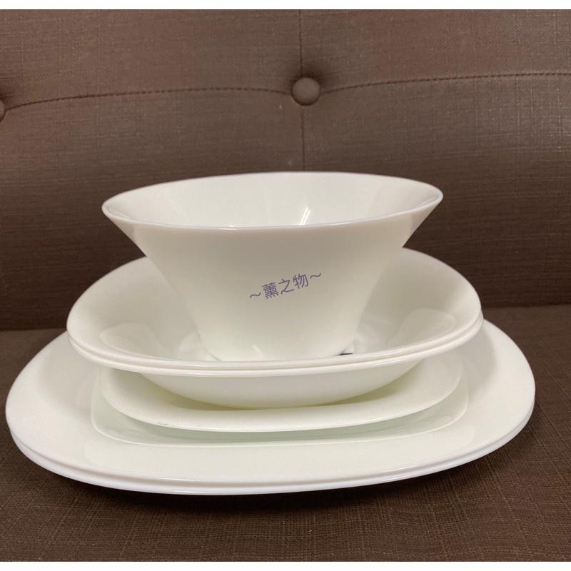 ～薰之物～💯附發票 🇫🇷 法國 弓箭 Luminarc 樂美雅 光影沙拉碗盤6件組 6件組 碗盤組 餐具 餐盤 深盤-細節圖4