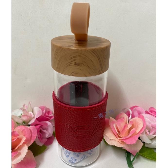 ～薰之物～附發票💯 PSA 玻璃杯 攜帶方便 300ml 口袋杯 茶杯 水杯 茶壺 水壺 附隔熱套 隨身瓶 隨身杯-細節圖5