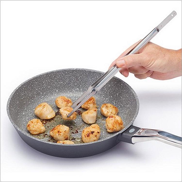 《MasterClass》窄型料理夾(32cm) | 擺盤夾子 鑷子-細節圖4