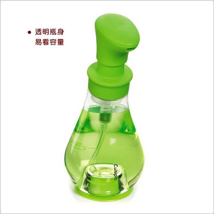 《Cuisipro》吸盤泡沫洗手乳罐(亮銀) | 按壓瓶 分裝瓶 乳液瓶 沐浴乳罐-細節圖5