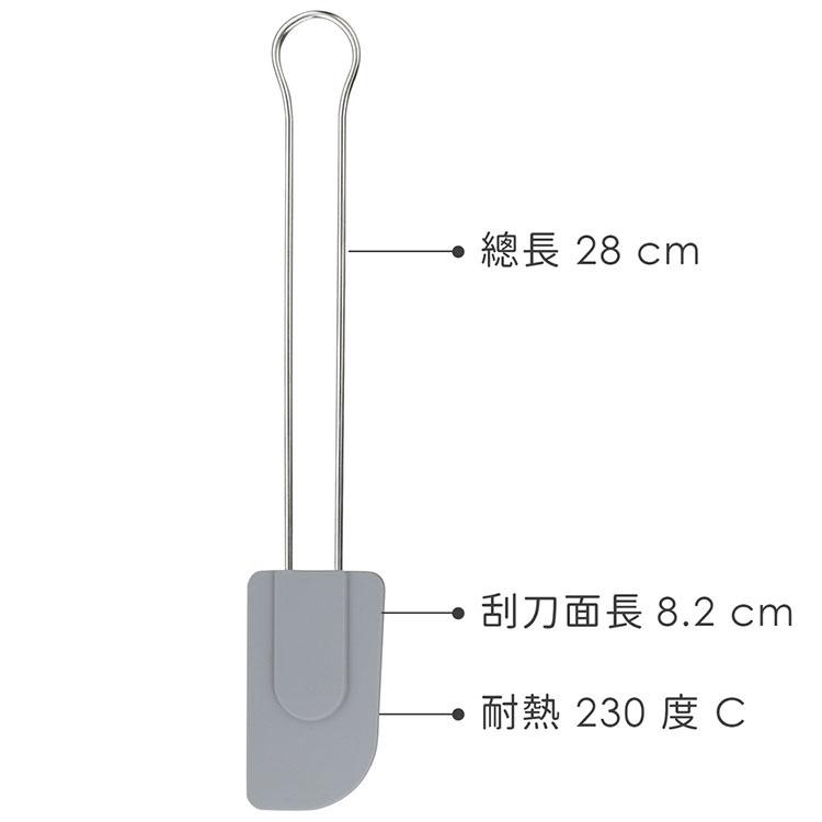 《KELA》矽膠刮刀(灰28cm) | 攪拌刮刀 刮刀 奶油刮刀 抹刀-細節圖3