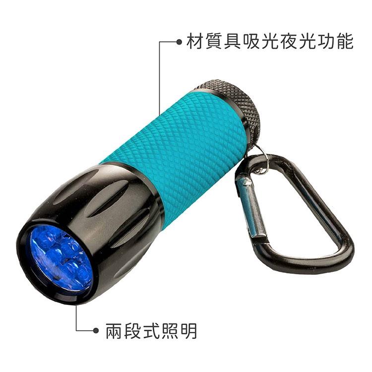 《CARSON》紫外線手電筒(藍9.5cm) | 照明燈　-細節圖4