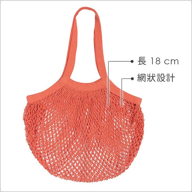 《NOW》編織肩背包(珊瑚) | 側背包 斜背包 背帶包-細節圖3