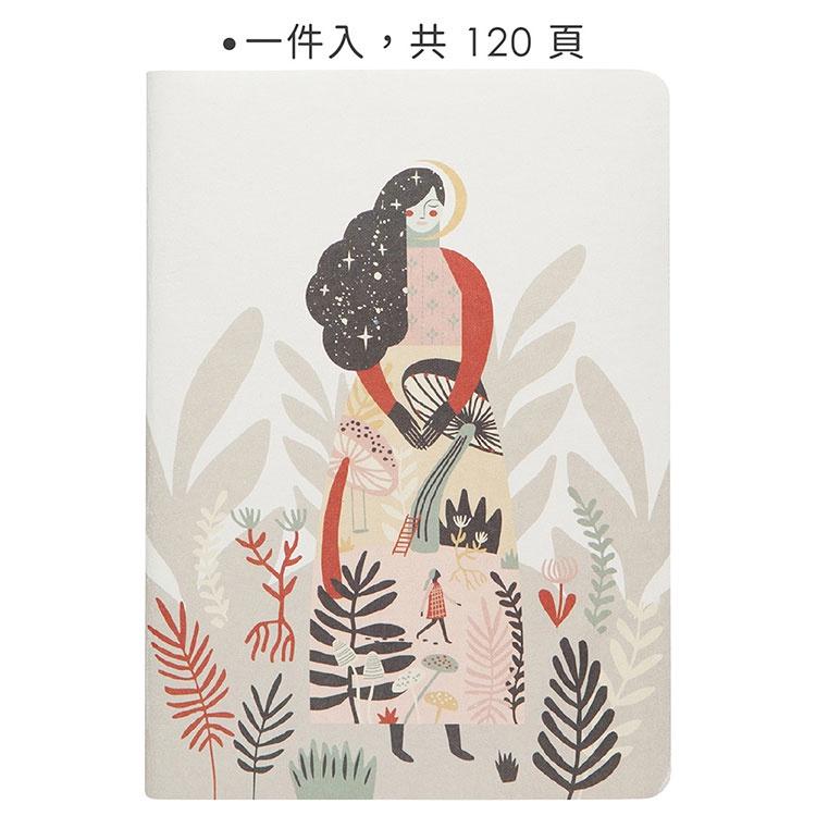 《danica》素描筆記本(迷幻之森25cm) | 記事本 備忘錄 日記-細節圖3