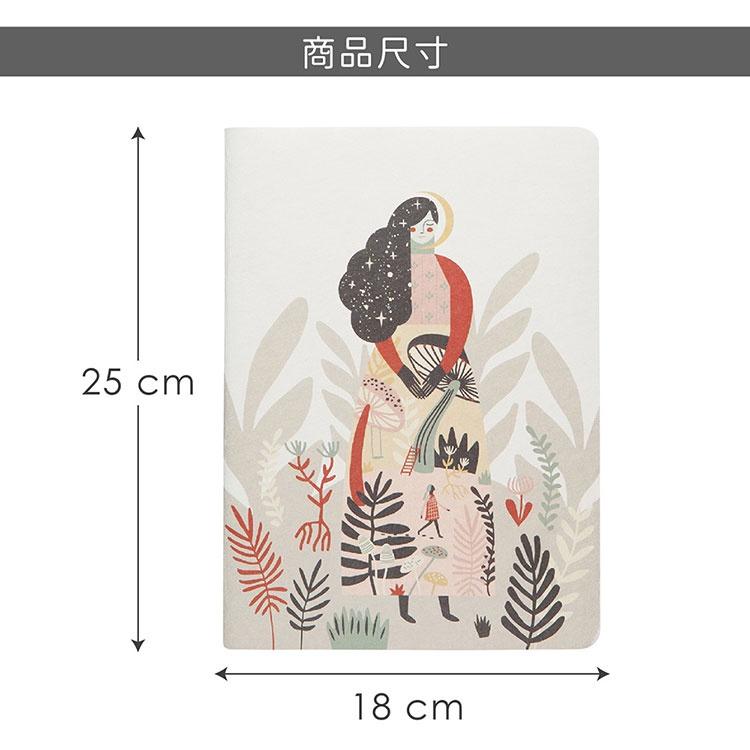 《danica》素描筆記本(迷幻之森25cm) | 記事本 備忘錄 日記-細節圖4
