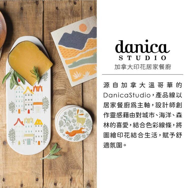 《danica》竹製雙色杯墊4入(黃綠粉灰)-細節圖4