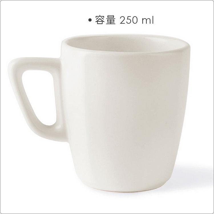 《EXCELSA》陶製馬克杯(白250ml) | 水杯 茶杯 咖啡杯-細節圖3