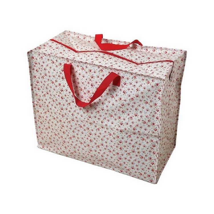 《Rex LONDON》環保收納袋(玫瑰) | 購物袋 環保袋 收納袋 手提袋-細節圖2