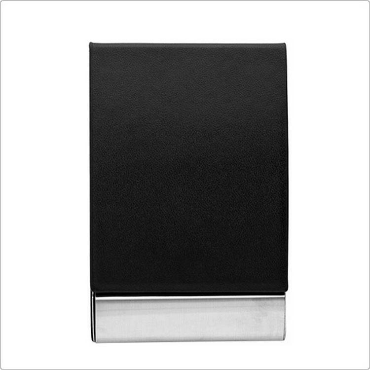 《REFLECTS》Vannes直式名片盒(黑) | 證件夾 卡夾-細節圖6