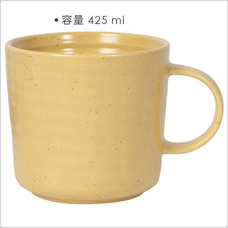 《NOW》石陶馬克杯(米黃425ml) | 水杯 茶杯 咖啡杯-細節圖3