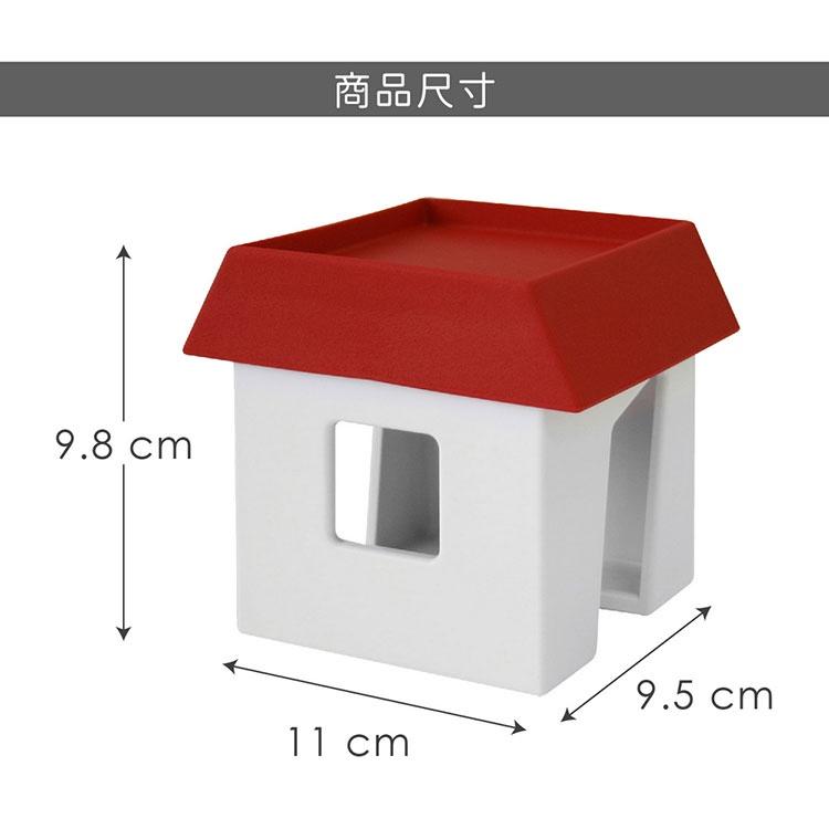 《八幡化成》小屋鍋蓋鏟匙架(胭紅) | 湯勺架 鍋鏟架 廚具收納-細節圖7