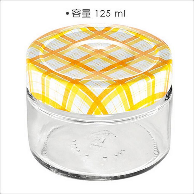 《tescoma》格紋玻璃密封罐6入(125ml) | 保鮮罐 咖啡罐 收納罐 零食罐 儲物罐-細節圖3