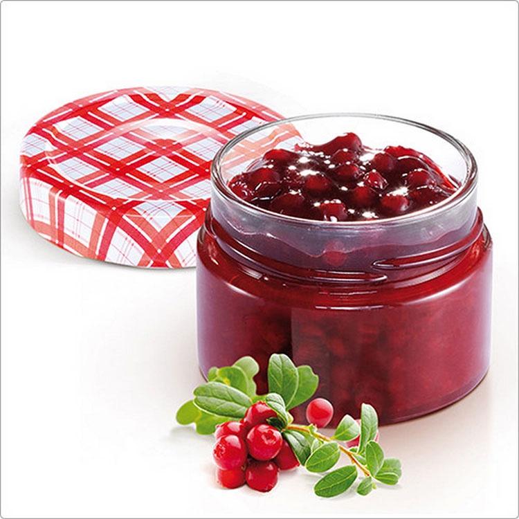 《tescoma》格紋玻璃密封罐6入(125ml) | 保鮮罐 咖啡罐 收納罐 零食罐 儲物罐-細節圖5