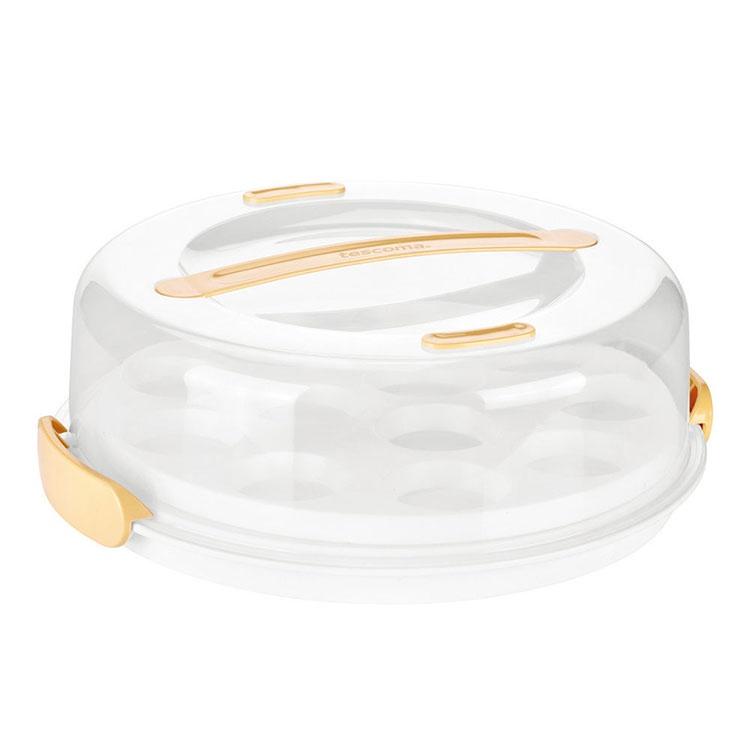 《tescoma》提蓋瑪芬蛋糕盒(34cm) | 保鮮盒-細節圖2