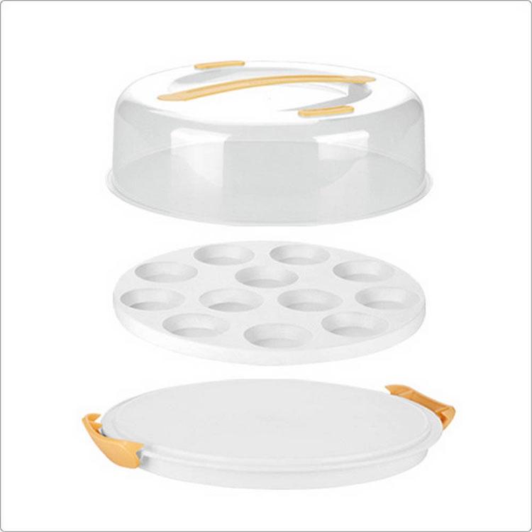 《tescoma》提蓋瑪芬蛋糕盒(34cm) | 保鮮盒-細節圖4