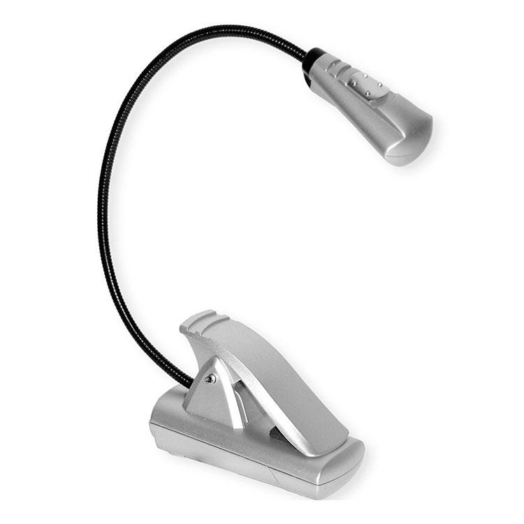 《CARSON》Flex 夾式彎彎閱讀書燈 | 檯燈 閱讀電燈 小夜燈 學習燈-細節圖2