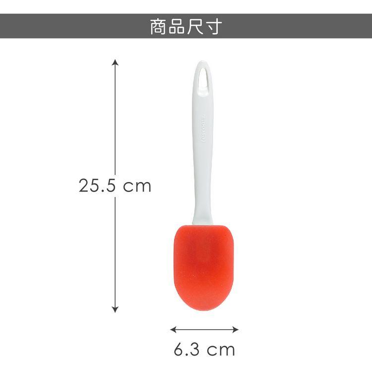 《tescoma》不沾鍋矽膠刮杓(紅25.5cm) | 刮刀-細節圖4