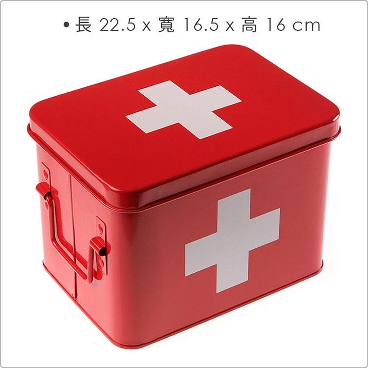 《VERSA》5格急救收納盒(紅) | 整理籃 置物籃 儲物箱-細節圖3
