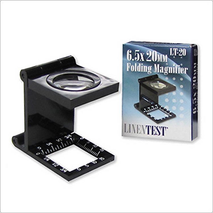 《CARSON》針線折疊放大鏡(6.5x) | 珠寶 錢幣 材質 物品觀察 輔助閱讀-細節圖5