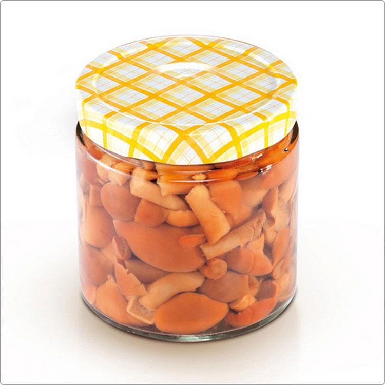 《tescoma》格紋玻璃密封罐3入(400ml) | 保鮮罐 咖啡罐 收納罐 零食罐 儲物罐-細節圖5