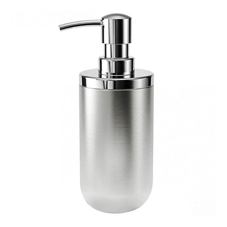 《Umbra》Junip洗手乳罐(簡約銀300ml) | 按壓瓶 分裝瓶 乳液瓶 沐浴乳罐-細節圖2