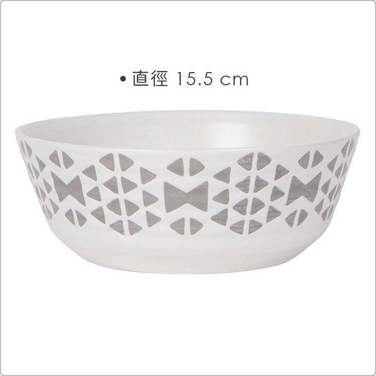 《danica》陶瓷餐碗(圖騰米15.5cm) | 飯碗 湯碗-細節圖3