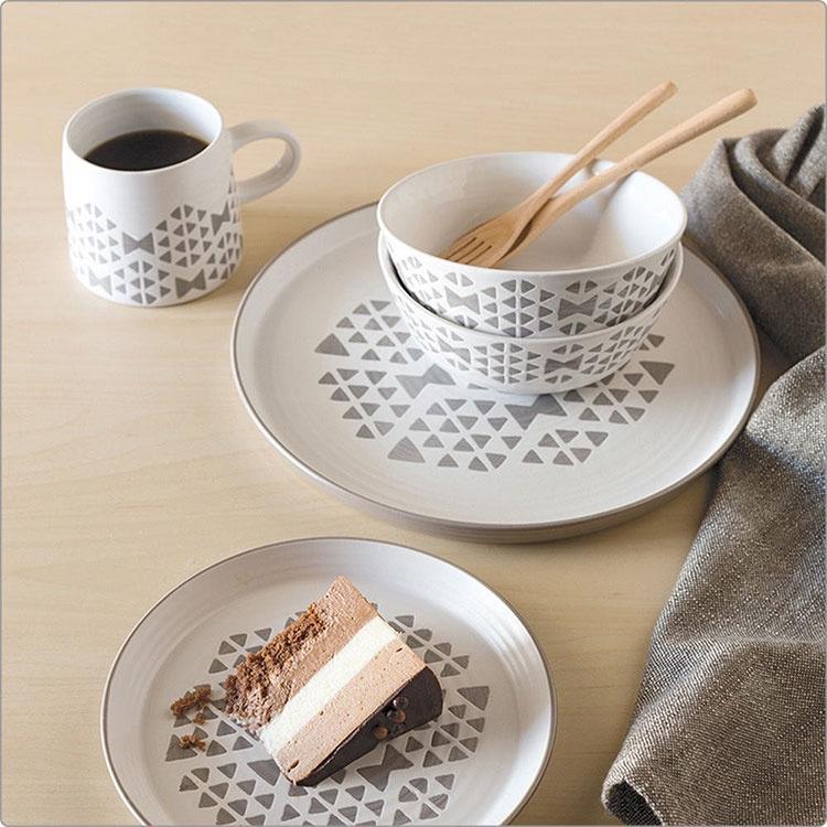 《danica》陶瓷餐碗(圖騰米15.5cm) | 飯碗 湯碗-細節圖4