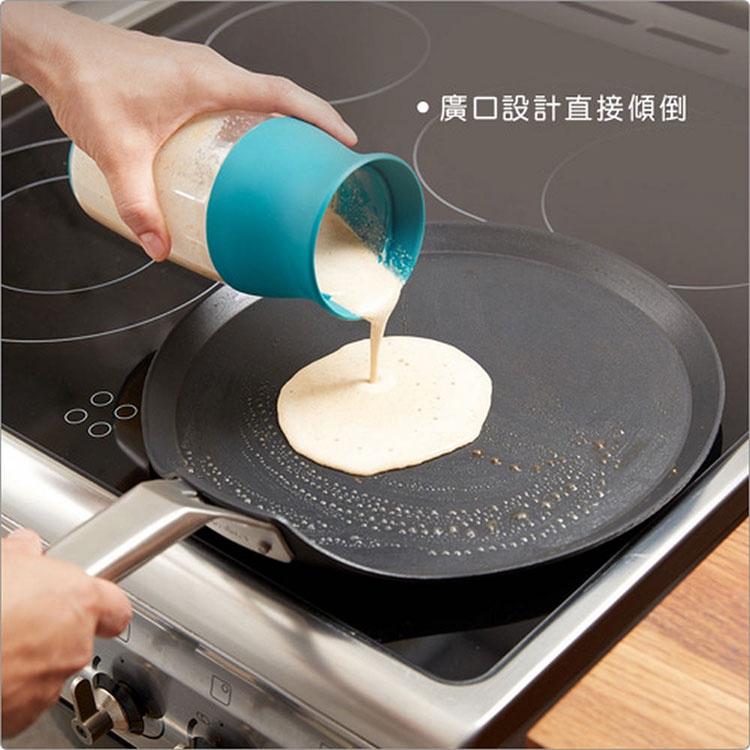 《LEKUE》雙球麵糊搖搖杯(紅)-細節圖4